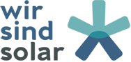 Logo; wir sind solar